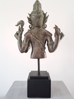 Bronzen borstbeeld Shiva