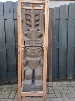 Tiki Totem greenstone A