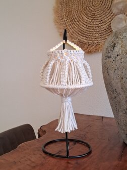 Boho lamp op standaard