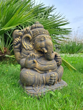 Ganesha golden 30 cm