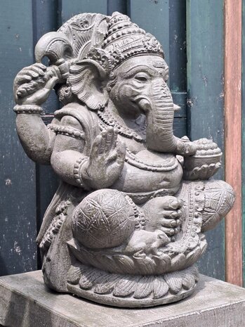 Ganesha beeld 60cm new green