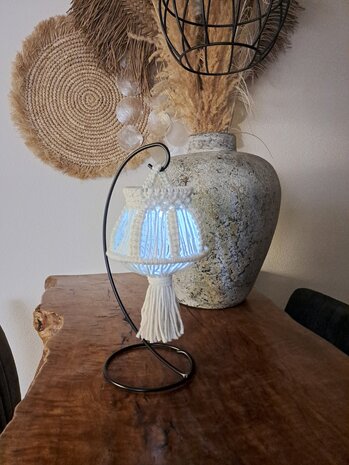 Boho lamp op standaard