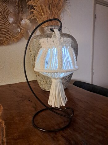 Boho lamp op standaard